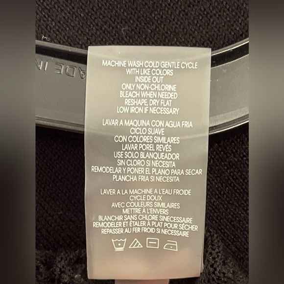 Sexy formfitting Calvin Klein black dress size large - Picture 9 of 12